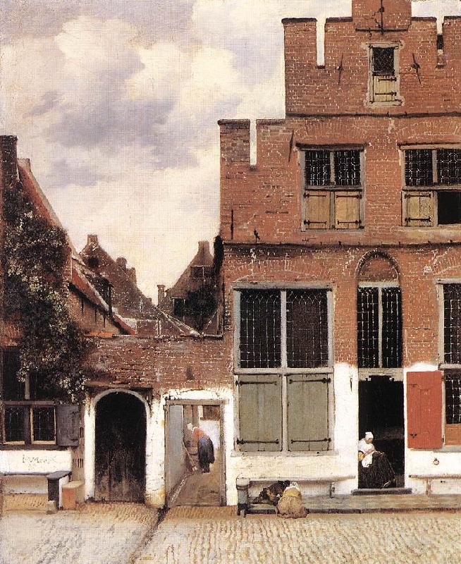 Jan Vermeer The Little Street